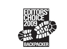Editors Choice Backpacker Magazine 2009